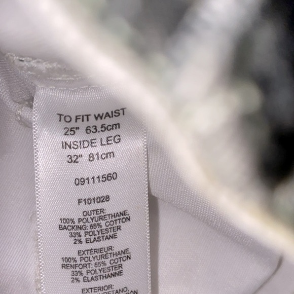 ASOS snakeskin green pants size 25 - Picture 6 of 8